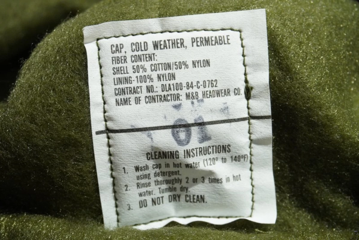 U.S.NAVY Cap Cold weather 1984年 sizeXL new?