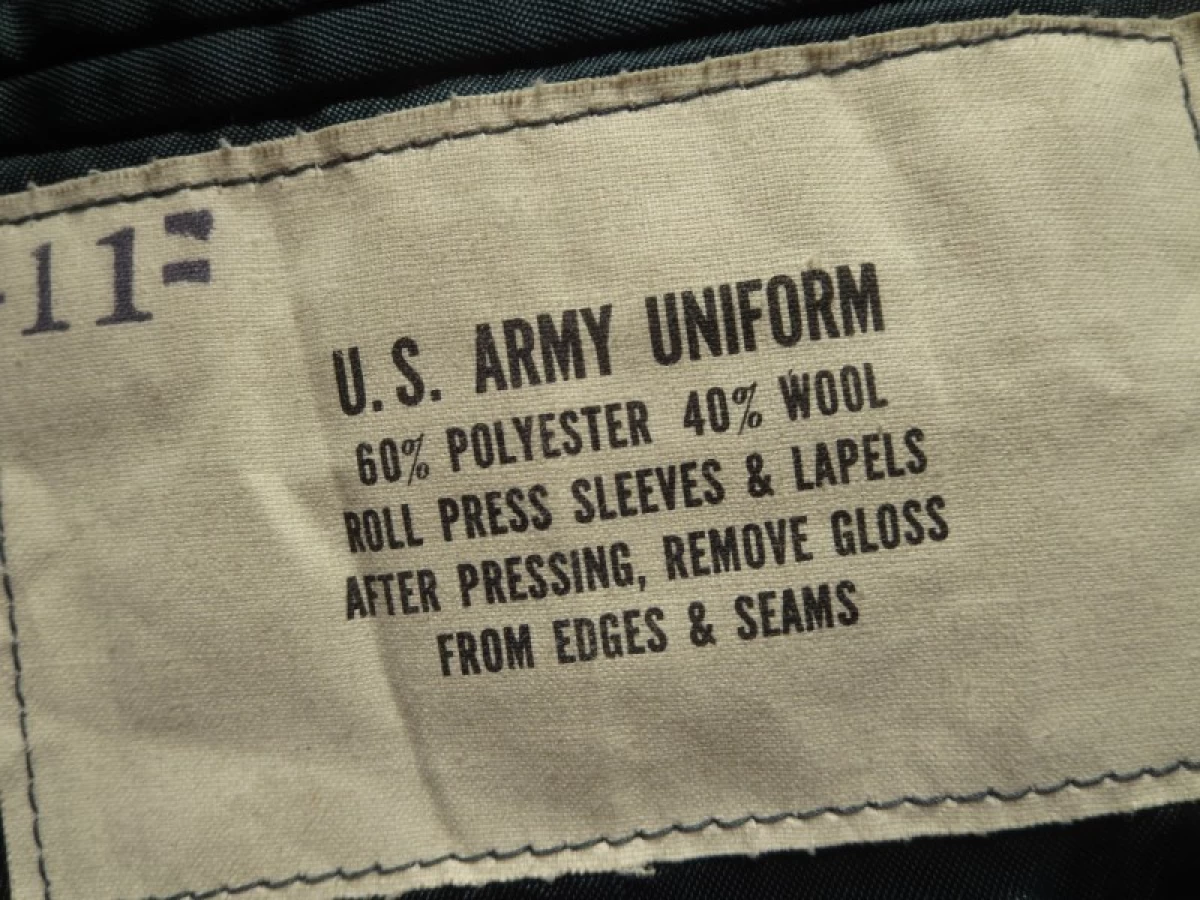 U.S.ARMY Uniform Coat AG344 1968年 size39R used