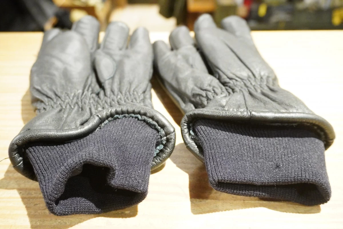 U.S.NAVY Leather Gloves Cold Weather sizeM used