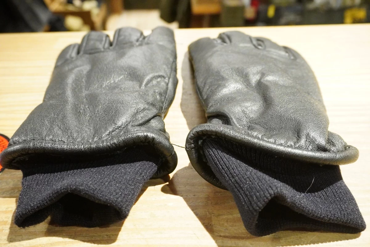 U.S.NAVY Leather Gloves Cold Weather sizeM used