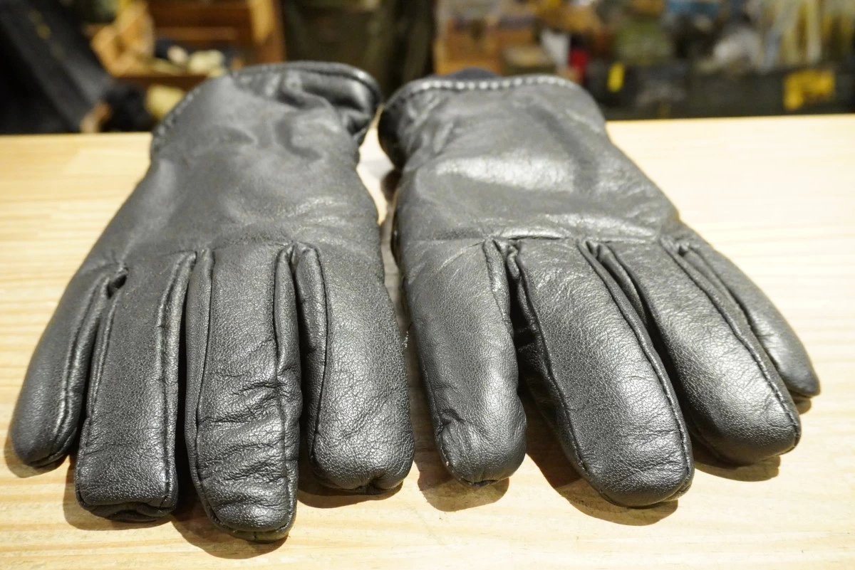 U.S.NAVY Leather Gloves Cold Weather sizeM used