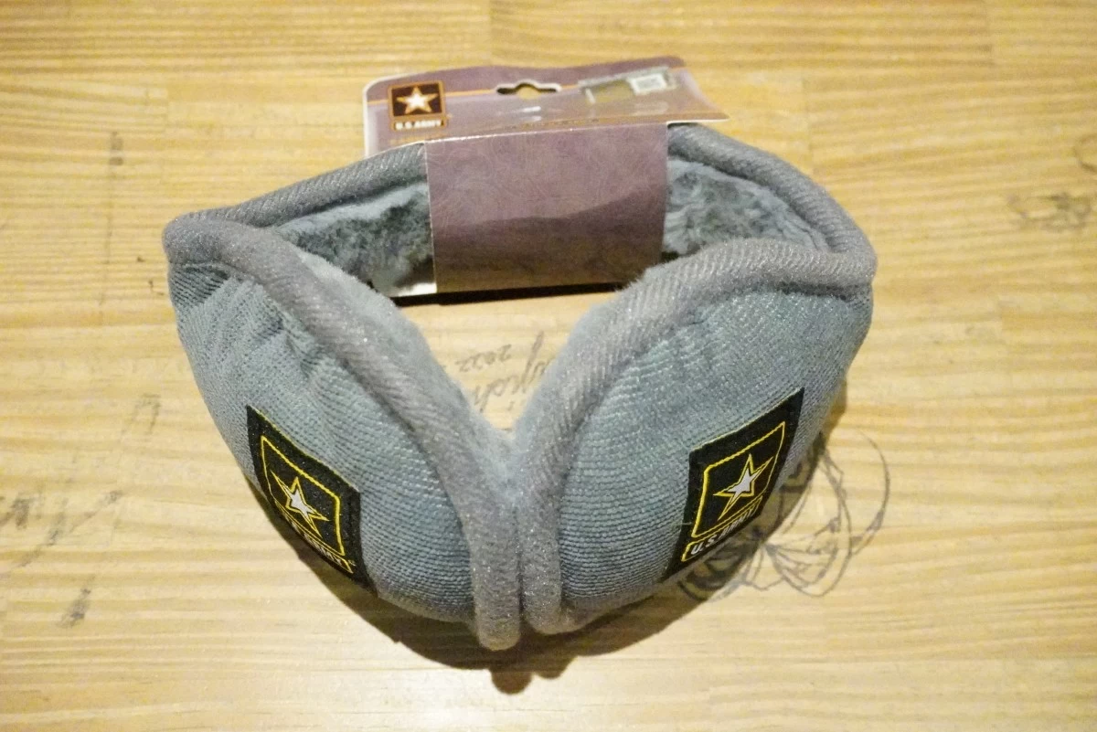 U.S.ARMY Ear Muff Gray new