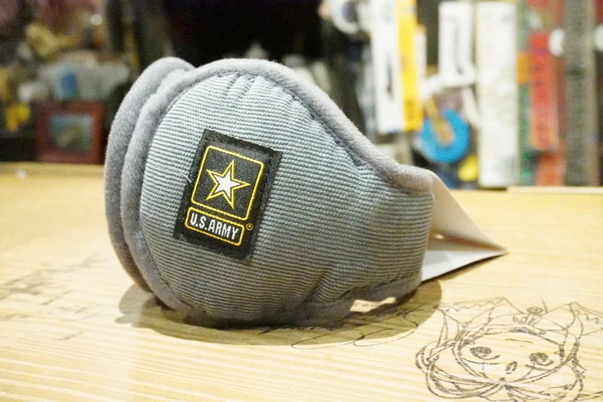 U.S.ARMY Ear Muff Gray new