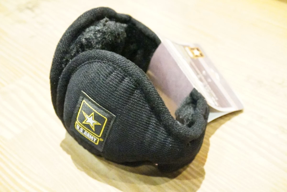 U.S.ARMY Ear Muff Black new