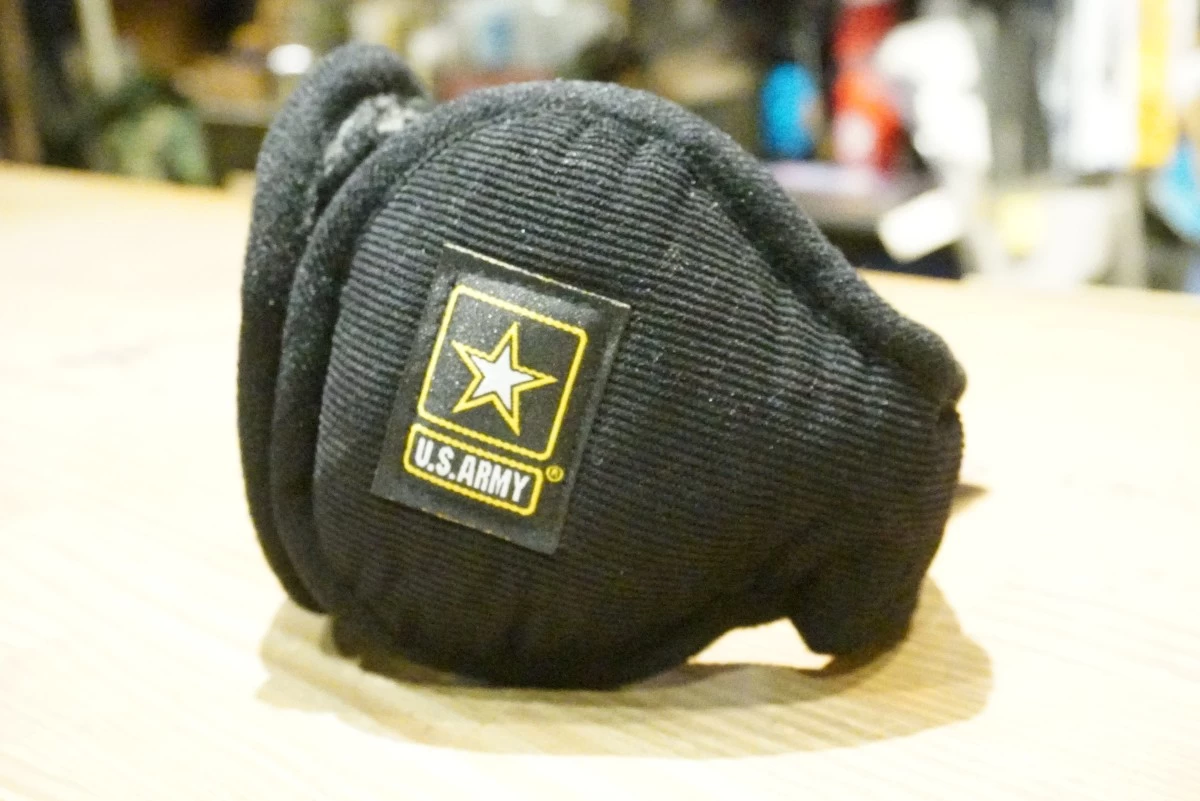 U.S.ARMY Ear Muff Black new