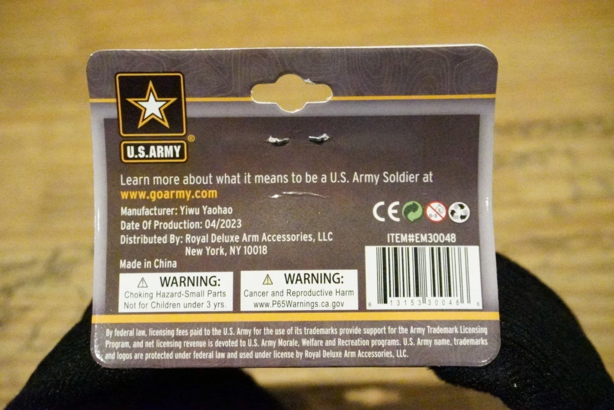 U.S.ARMY Ear Muff Black new