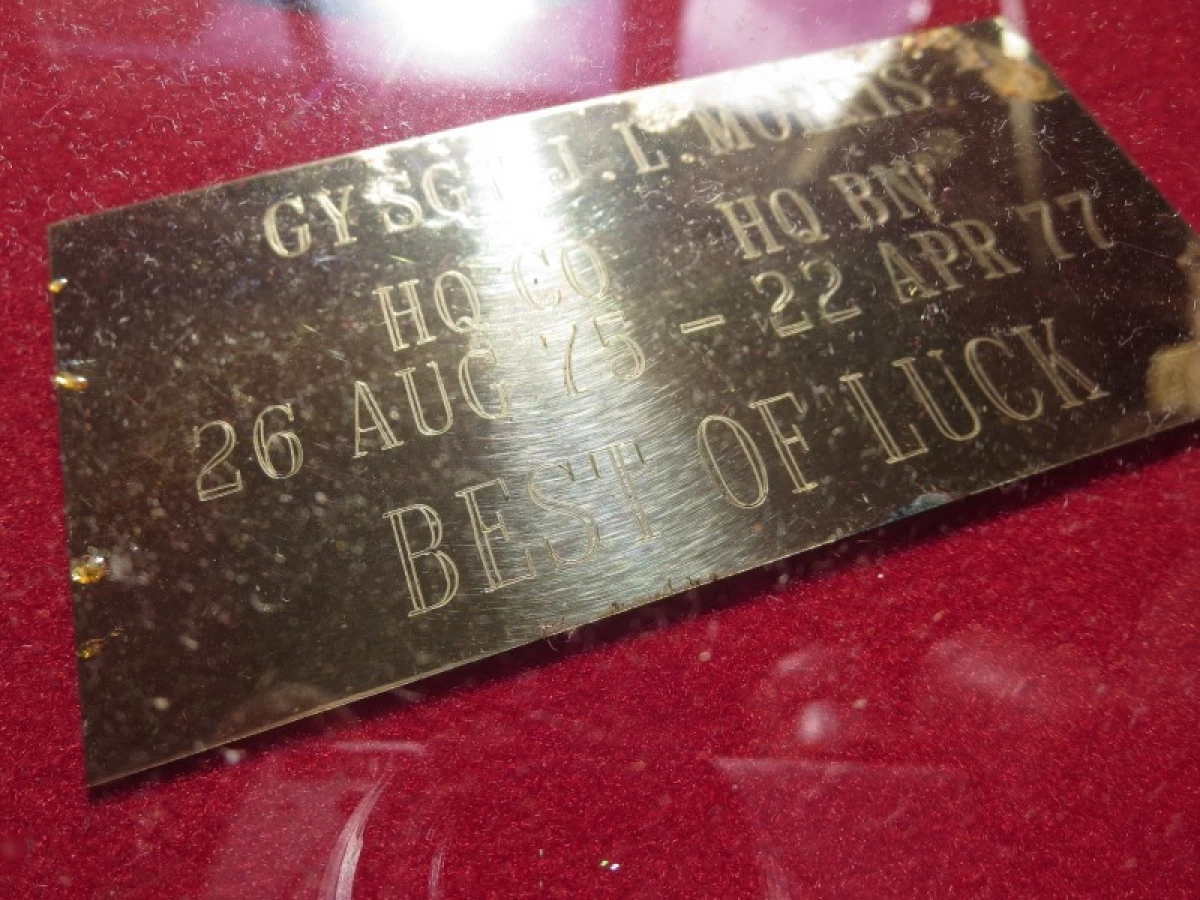 U.S.MARINE CORPS Ornament 1977年 used