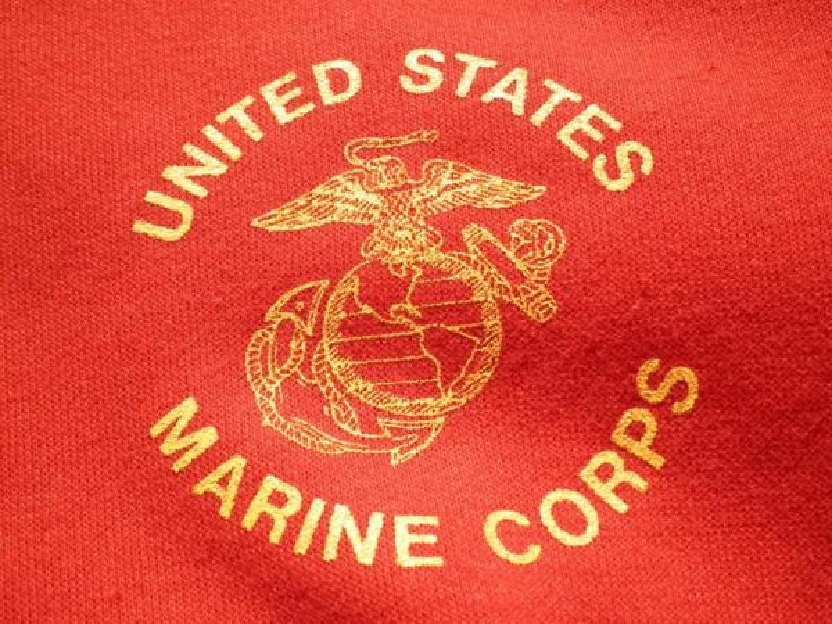 U.S.MARINE CORPS Physical Training Jersey sizeL us