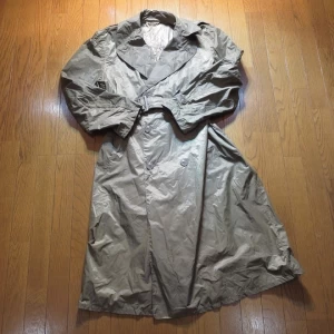 U.S.Raincoat Coated Nylon,Taupe 1959年 size40L used