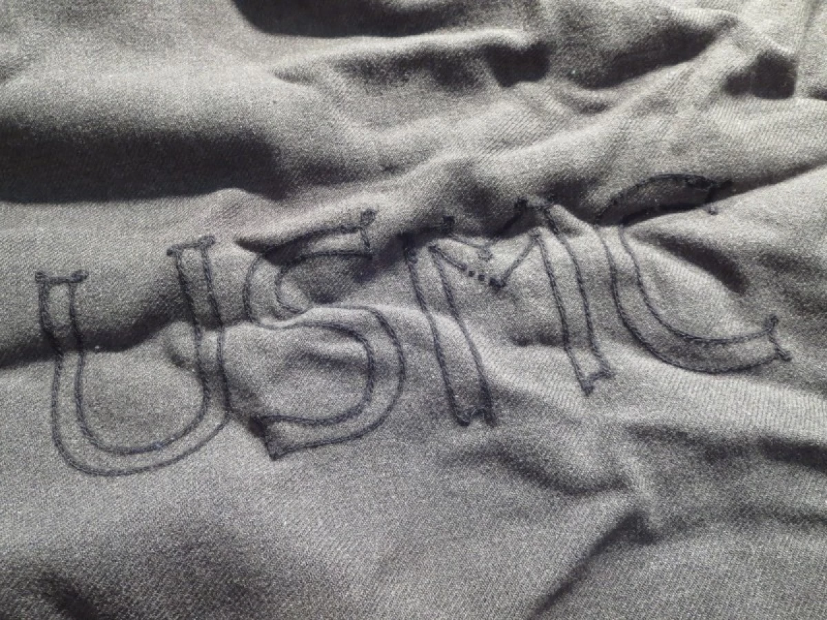 U.S.MARINE CORPS Blanket Bed Wool 1950年代頃? used