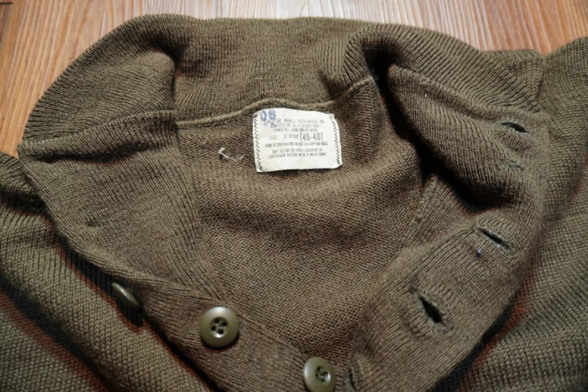 U.S.ARMY Sweater 100%Wool 1982年 sizeXL used