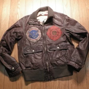 AVIREX Leather Jacket sizeM used