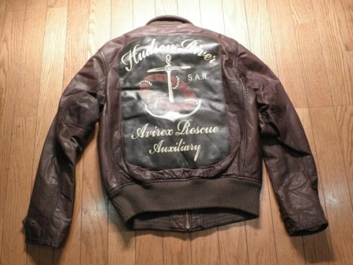 AVIREX Leather Jacket sizeM used