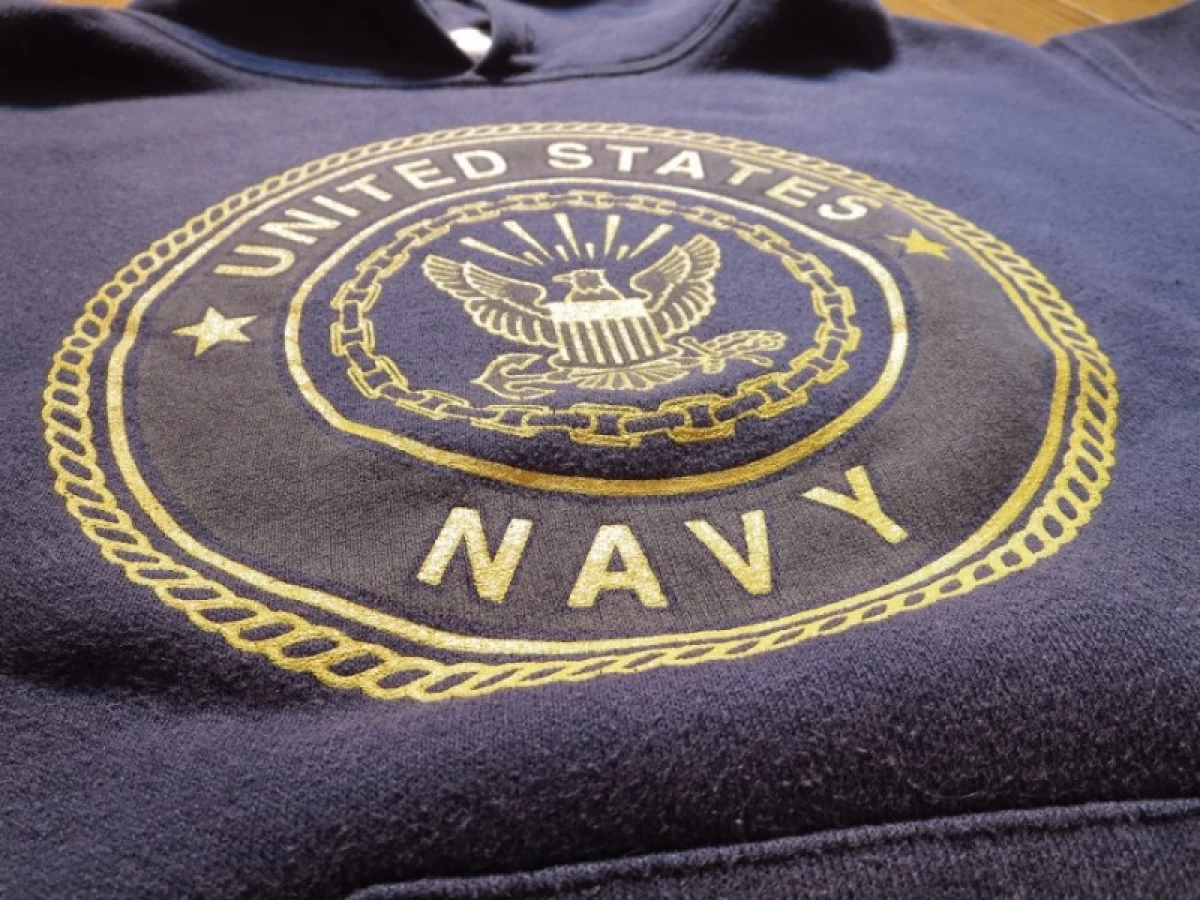 U.S.NAVY Sweat Parka sizeS used
