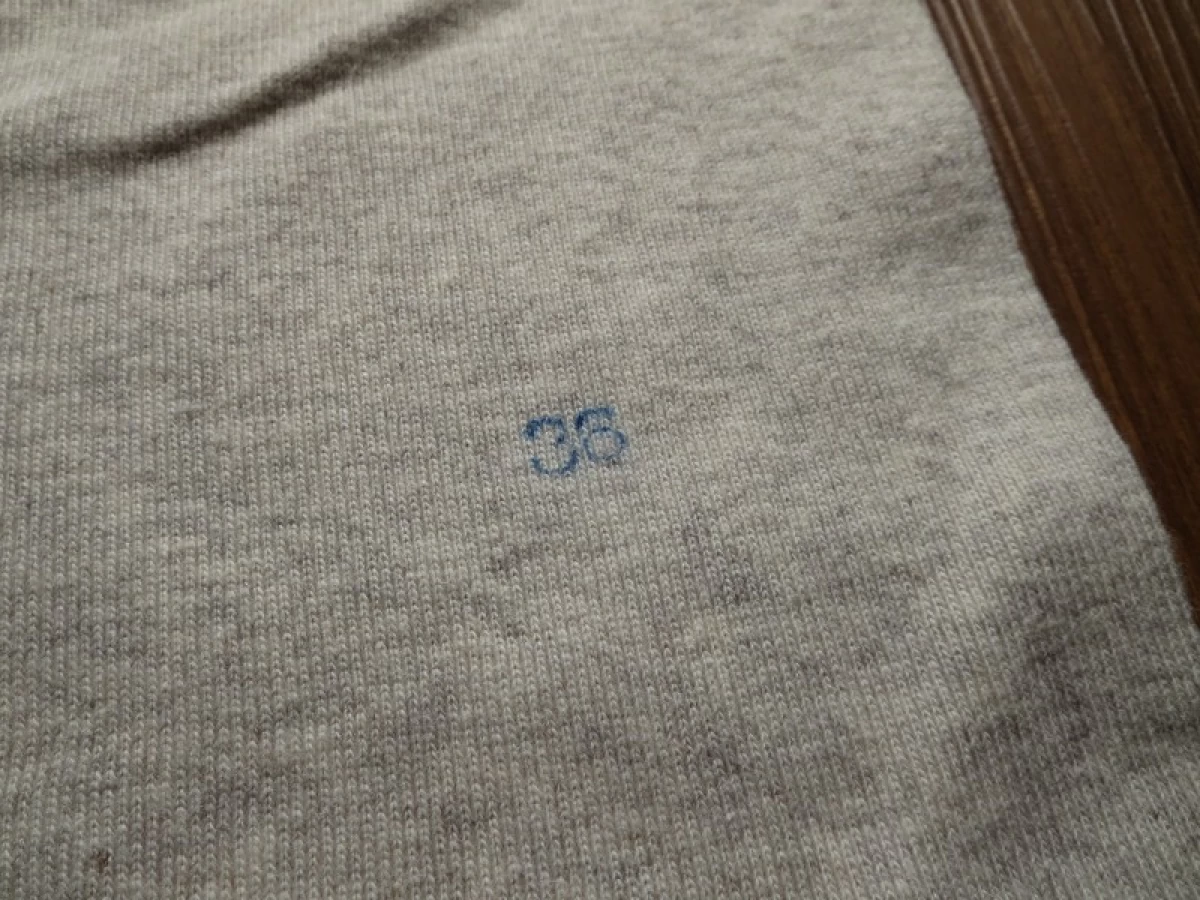 U.S.Undershirt Winter Wool? 1940年? size36 new?