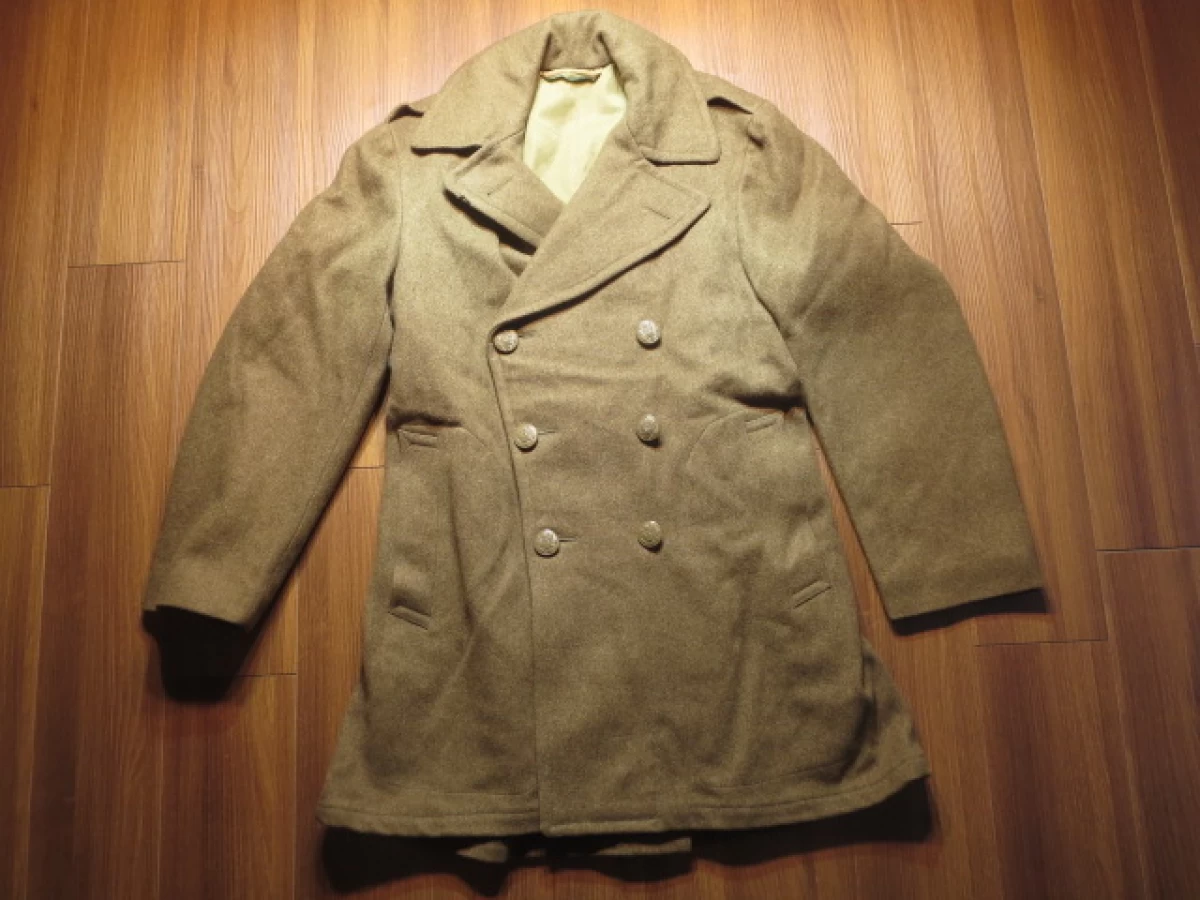U.S.ARMY Overcoat Wool Melton 1945年 size36L used