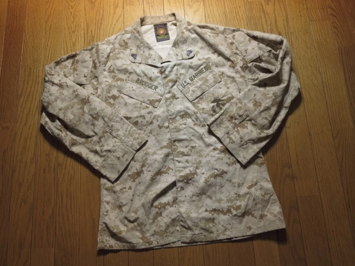 U.S.MARINE CORPS Blouse MCCUU Desert sizeM used