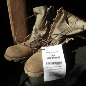 U.S.ARMY Boots Hot Weather Tan 1997年 size6.5R new