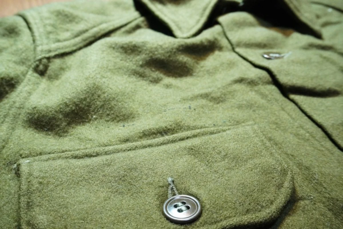 U.S.ARMY Field Shirt Wool 1950年代 sizeS～M used