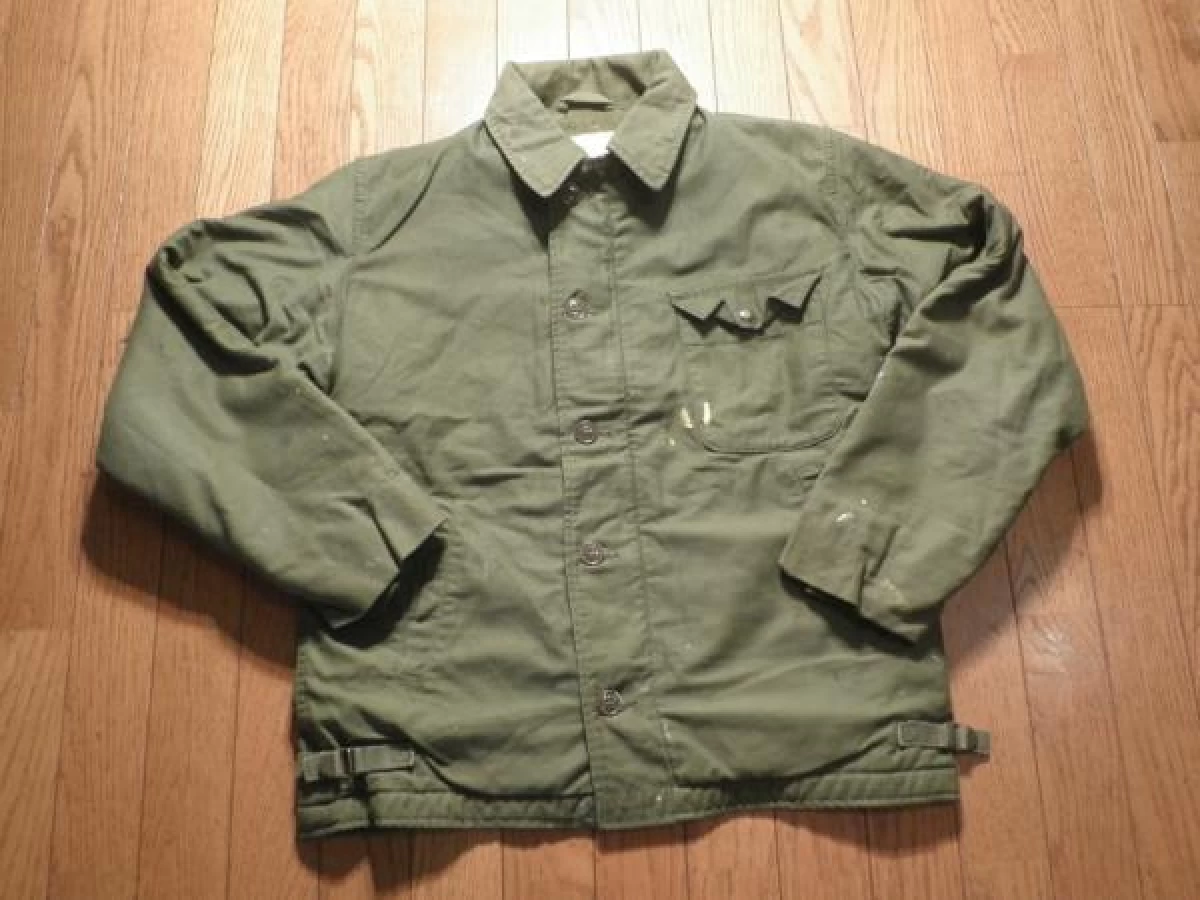 U.S.NAVY Deck Jacket Permeable 1980年? sizeM used
