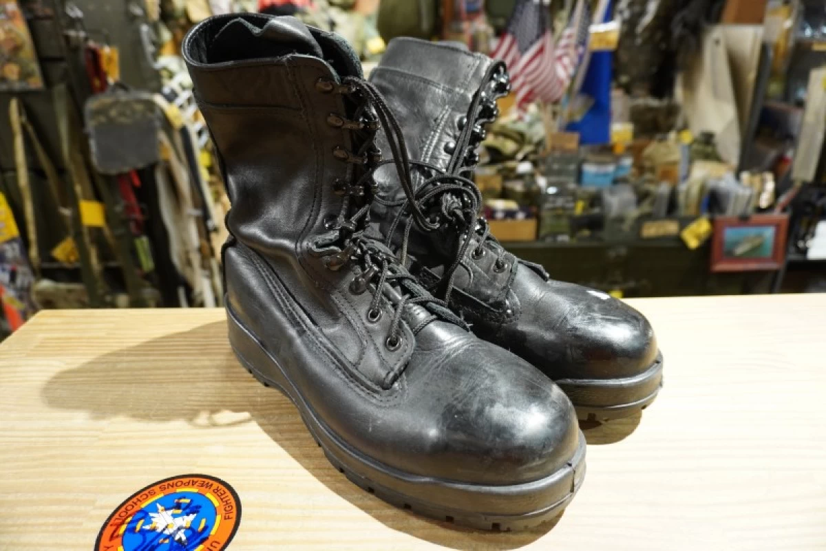 U.S.NAVY Boots Safety Leather size9W used - マツザキ商店