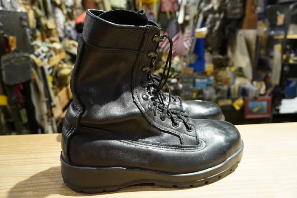 U.S.NAVY Boots Safety Leather size9W used