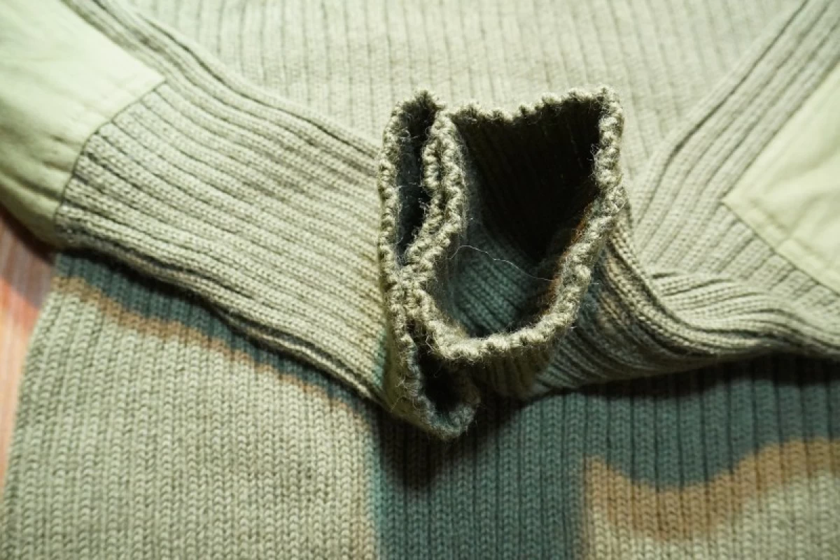 U.K.Sweater Combat Wool? size106(sizeL) used