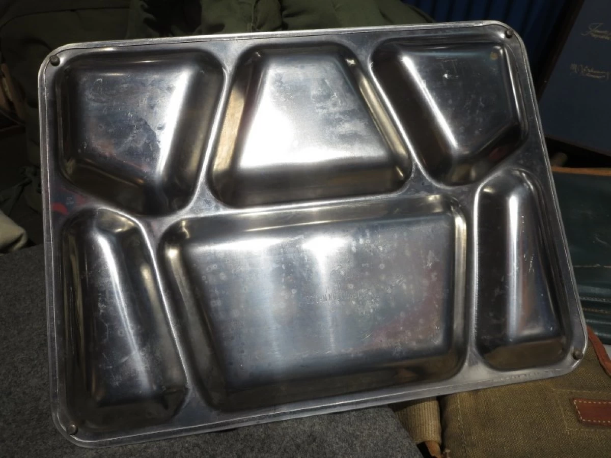 U.S. Stainless Mess Tray 1951年 used