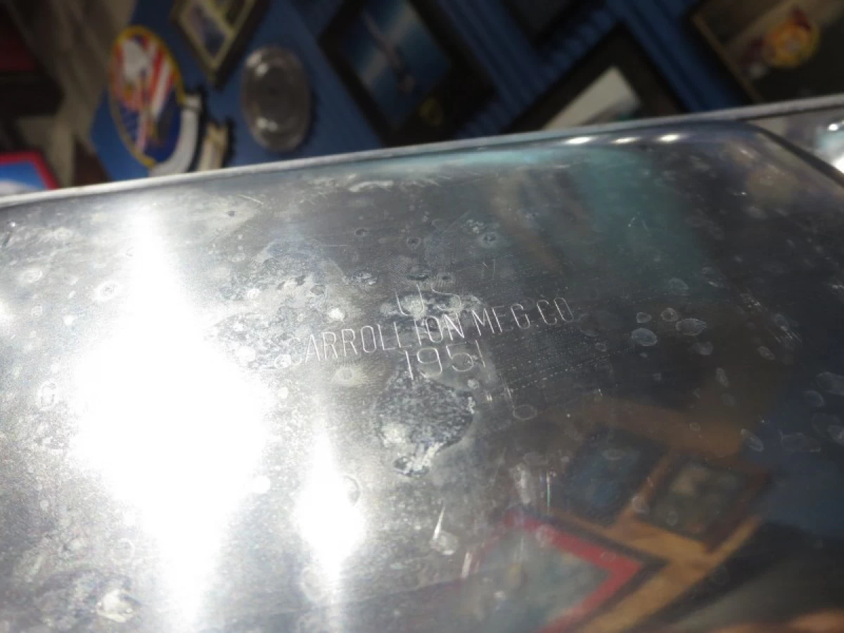U.S. Stainless Mess Tray 1951年 used
