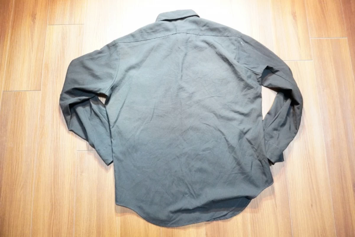 U.S.NAVY Shirt Poly/Wool 1983年 size16 1/2used