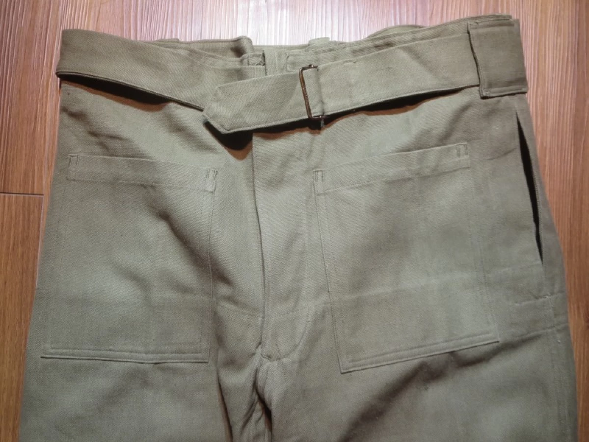 FRANCE Motorcycle Over Trousers 1940年代? sizeL?