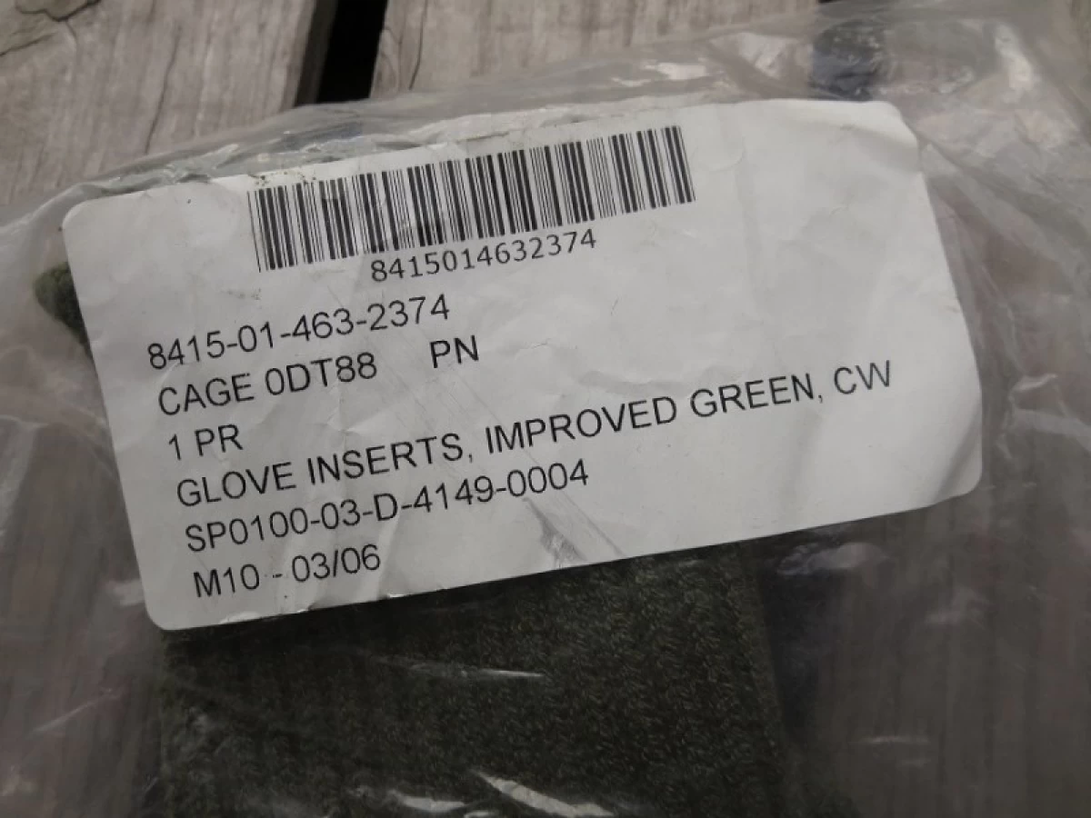 U.S.MARINE CORPS Glove Inserts Improved sizeM new