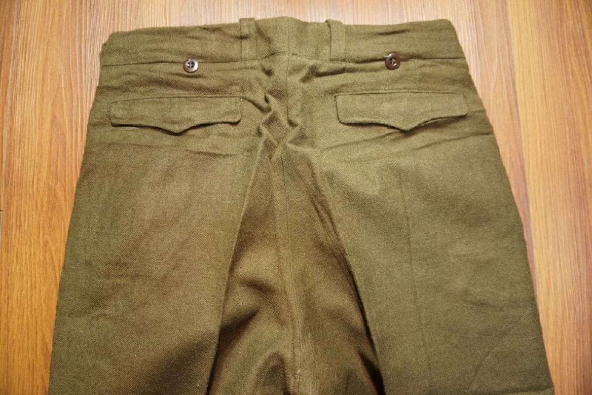 FRANCE M-52 Wool Trousers size85cm new?