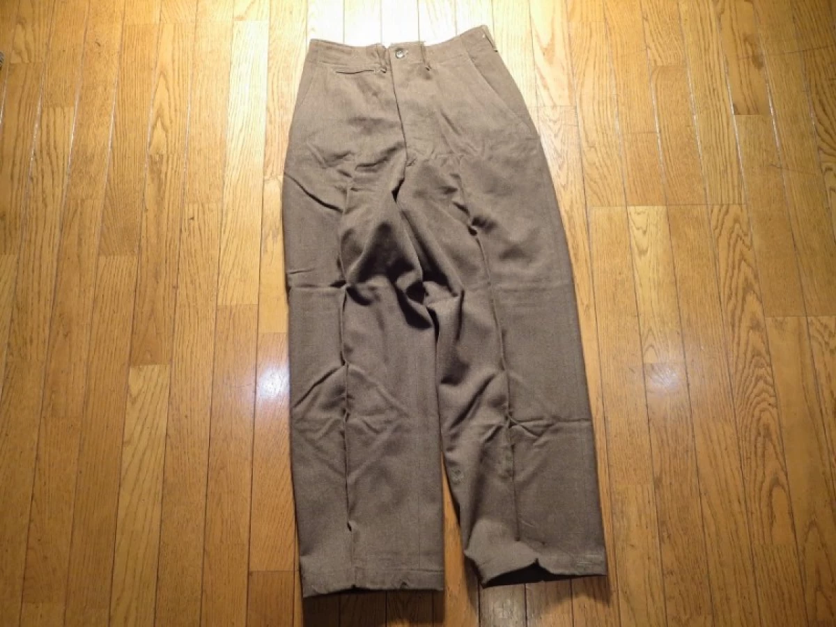 U.S.ARMY Field Trousers 100%Wool 1950年 size30 used
