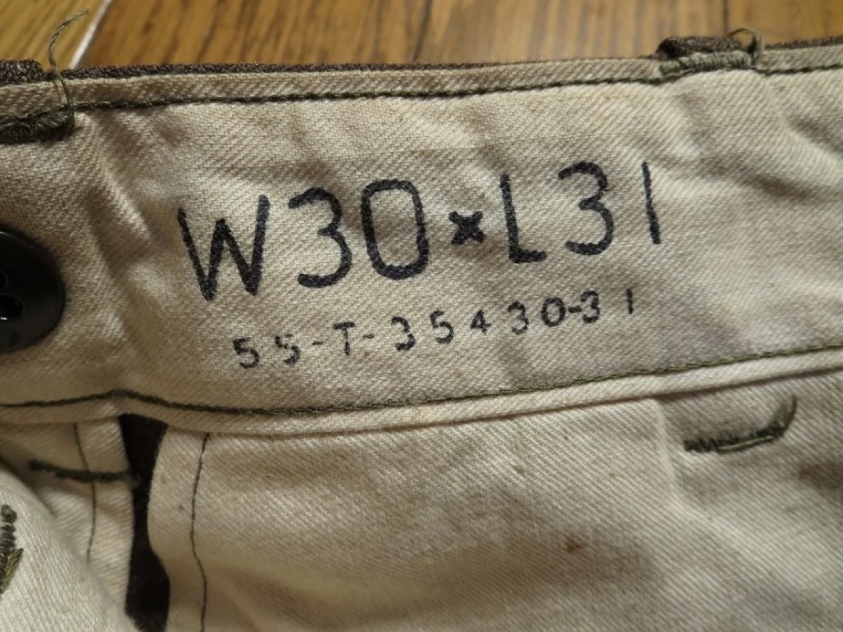 U.S.ARMY Field Trousers 100%Wool 1950年 size30 used