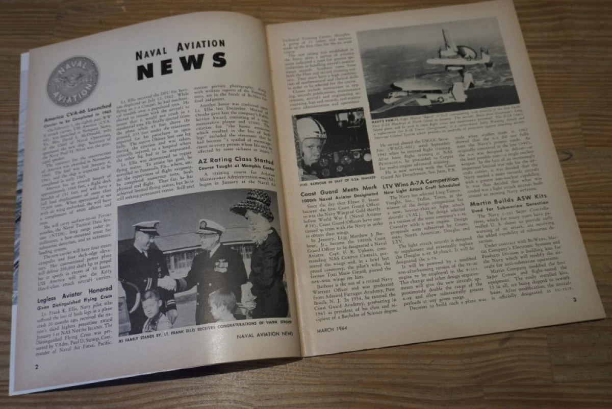 U.S.NAVAL AVIATION NEWS 1964年3月