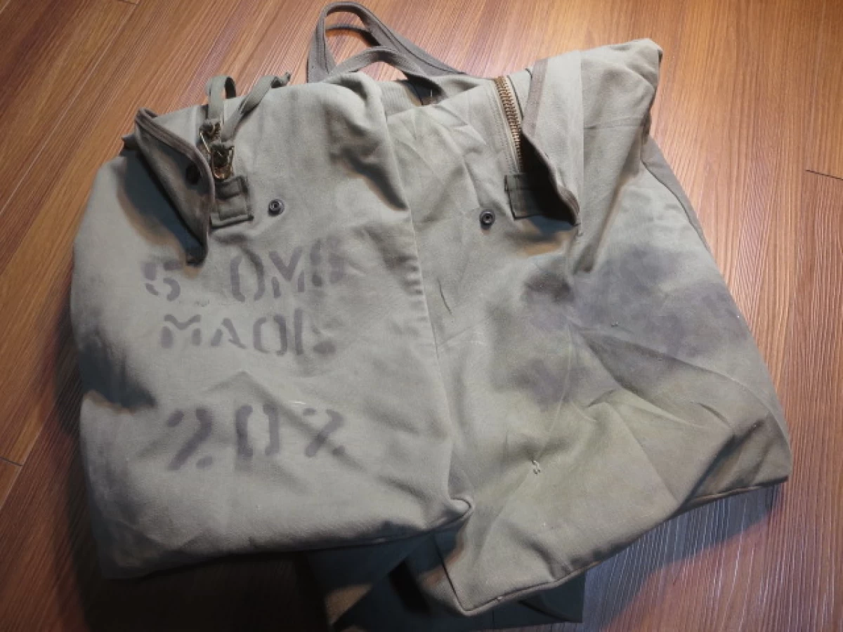 U.S.AIR FORCE Kit Bag Flyer's Cotton 1980年? used