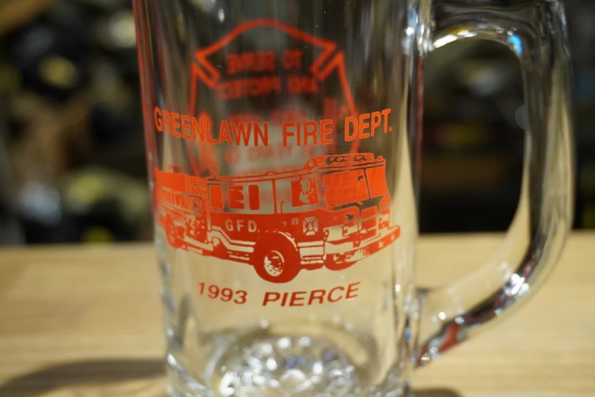 U.S.GREENLAWN FIRE DEPT. Beer Mug 1993年 used