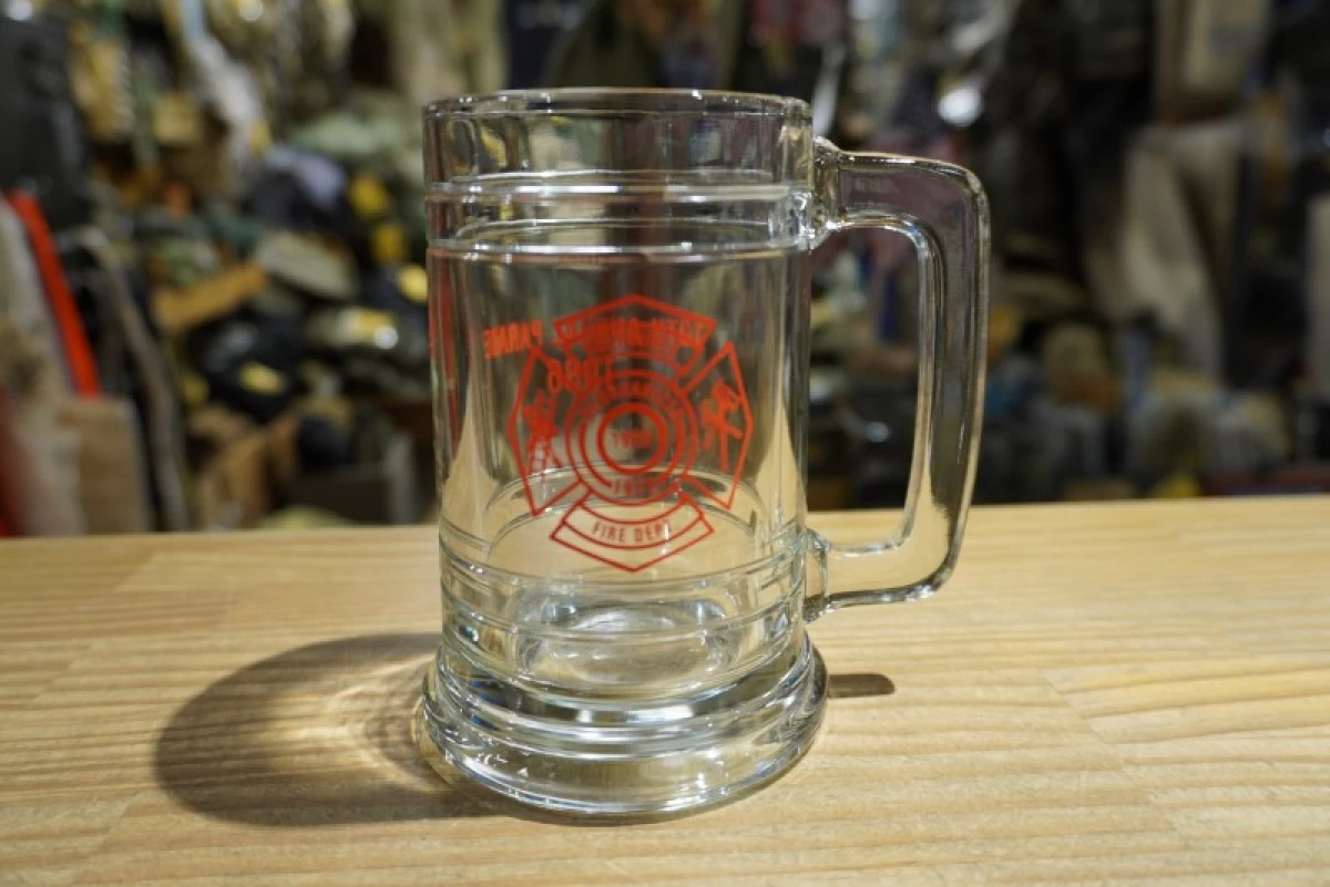 U.S.HOLTSVILLE FIRE DEPT. Beer Mug 1986年 used