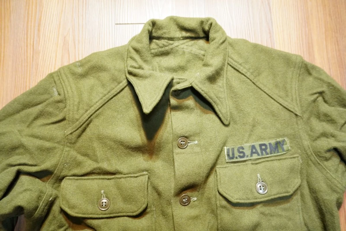 U.S.ARMY Field Shirt Wool 1950年代 sizeS? used