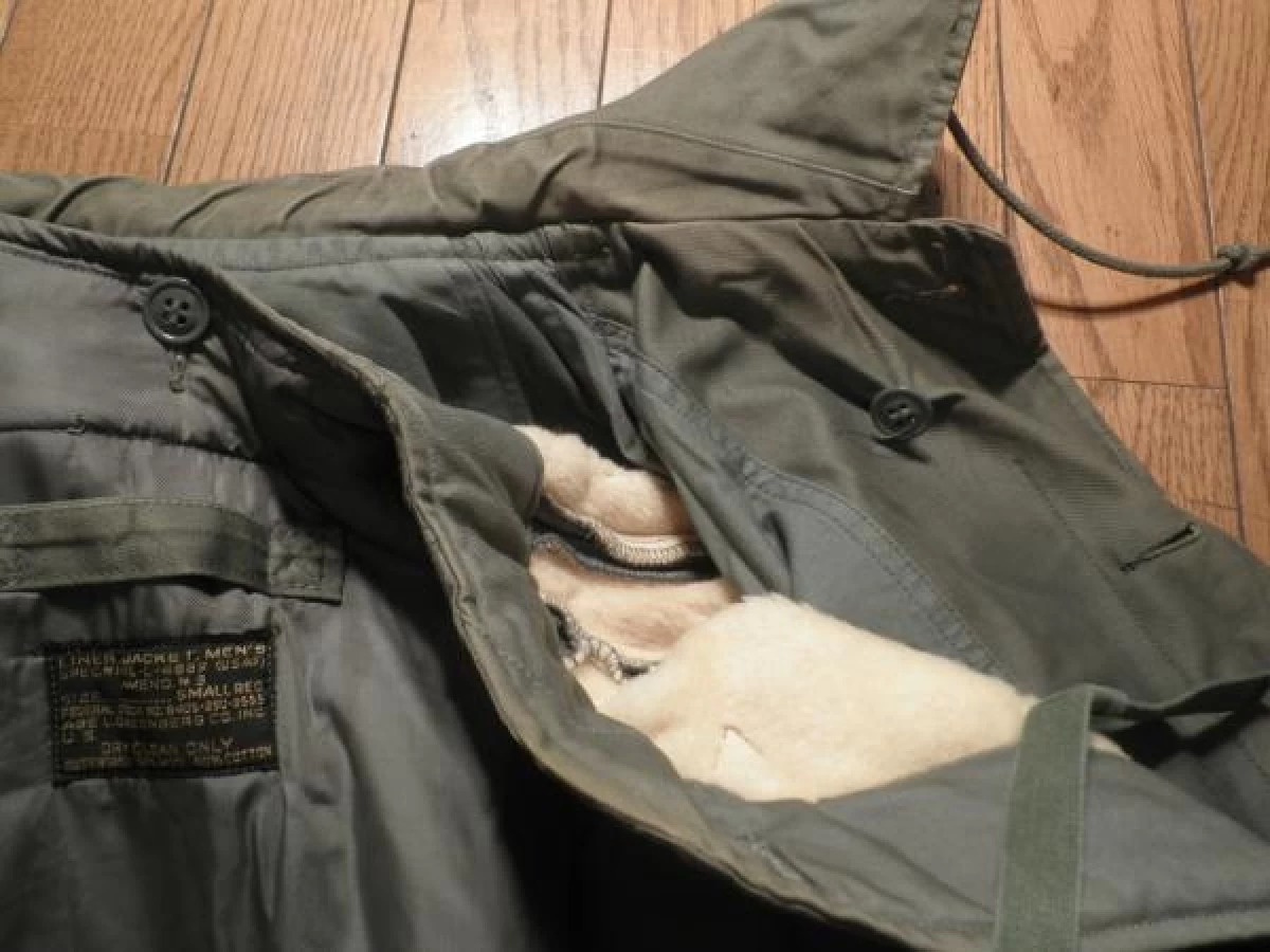 U.S.AIR FORCE FieldJacket withLiner1959年sizeS used