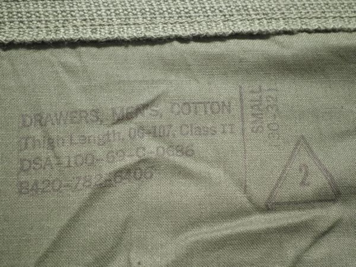 U.S.DRAWERS Cotton 1969年 sizeS new