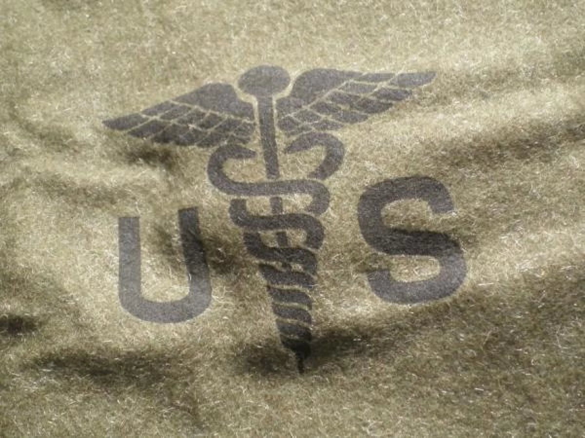 U.S.Blanket Bed Wool Medical? 1968年 new