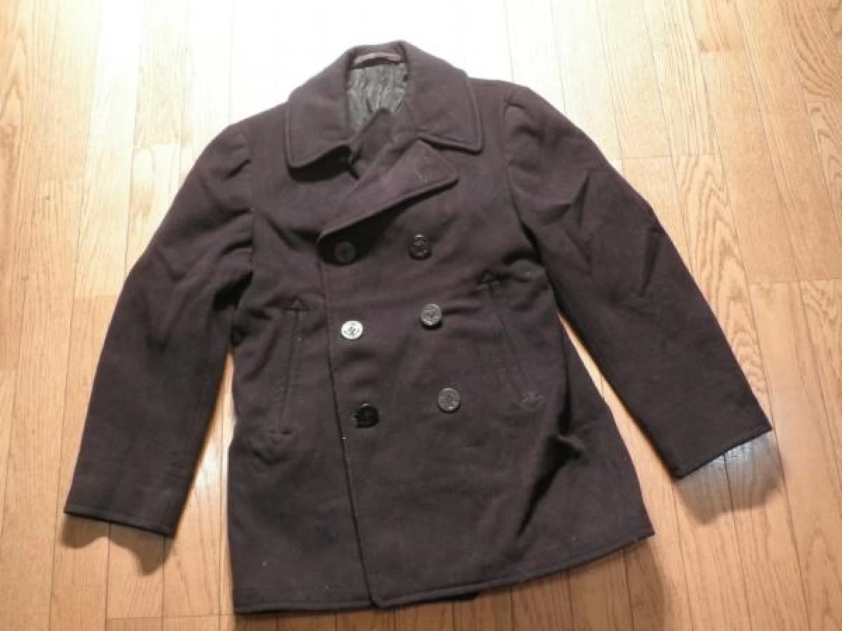 U.S.NAVY Pea Coat 100%Wool 1950年? size38 used
