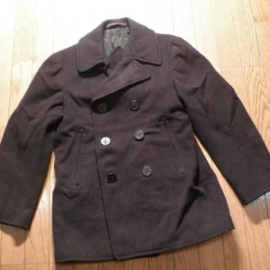 U.S.NAVY Pea Coat 100%Wool 1950年? size38 used