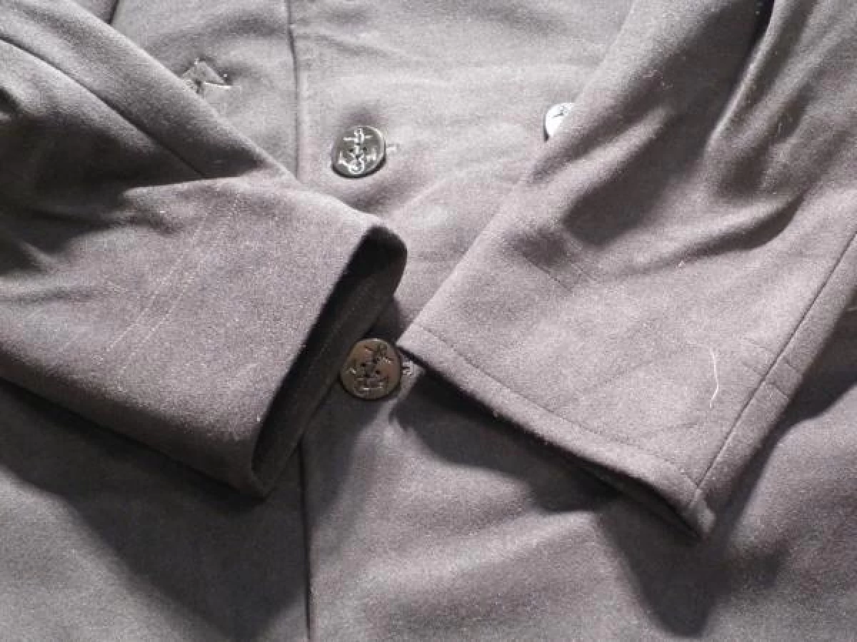 U.S.NAVY Pea Coat 100%Wool 1950年代? size42R used