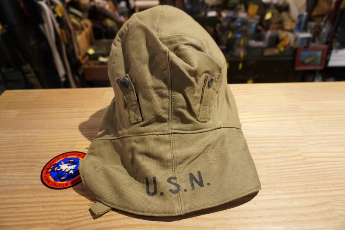 U.S.NAVY Cap for ColdWeather 1940年代 size7 1/4 used