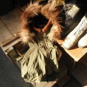 U.S.NAVY Hood ColdWeather 1940年代? used