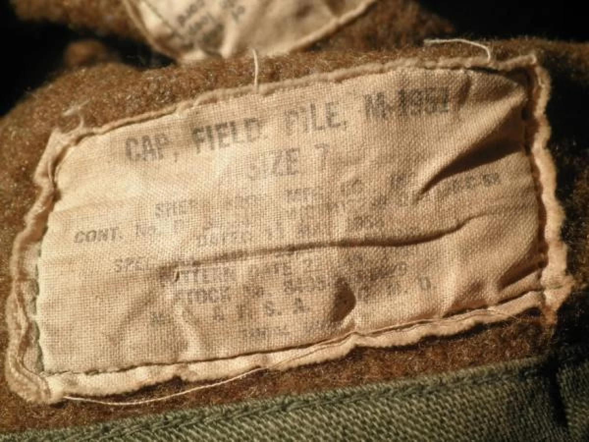 U.S.ARMY Cap Field Pile M-1951 size7 used