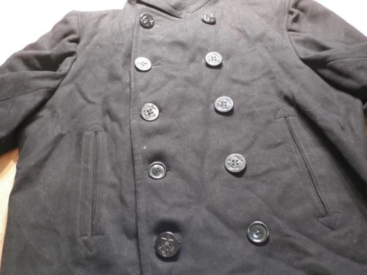 U.S.NAVY Pea Coat 1940年代? size? used